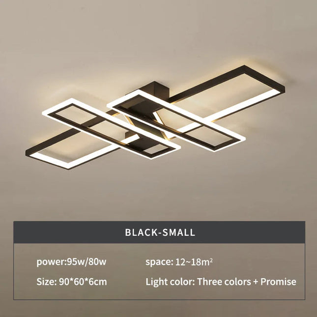 DecorBites™ LED Ceiling Chandelier Modern Home Decor Lighting Fixture Decorbites