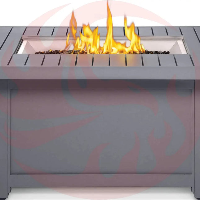 Patioflame Table - Patio Elegance Hamptons Rectangle Fire Table - Phoenix Fire Art Store