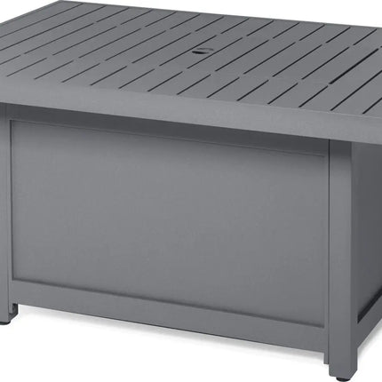 Patioflame Table - Patio Elegance Hamptons Rectangle Fire Table - Phoenix Fire Art Store