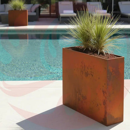 Corten Steel Edge Planters - FREE SHIPPING! MK Design Elements