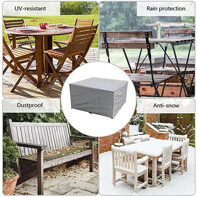 80 Size Outdoor Furniture Cover Rain, Dust, Wind And Uv Proof Oxford Garden Patio Furniture Cover - Phoenix Fire Art Store
