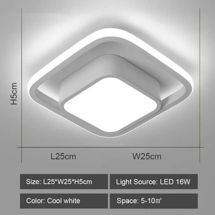 DecorBites™ LED Ceiling Chandelier: Modern Indoor Lighting for Home Bedroom Kitchen Living Room Decorbites