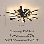 Black 9 heads-QP / Brightness Dimmable