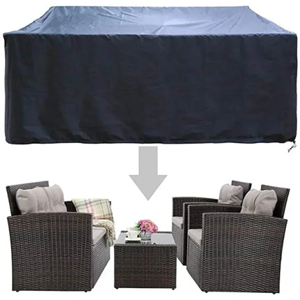 88 size Patio Furniture Covers, Outdoor Furniture Cover Waterproof, Outdoor Table Cover - Phoenix Fire Art Store