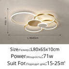 gold 80cm / Warm white