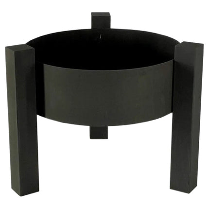 Heavy Duty Fire Pit Bowl with Modern Sturdy Steel Legs