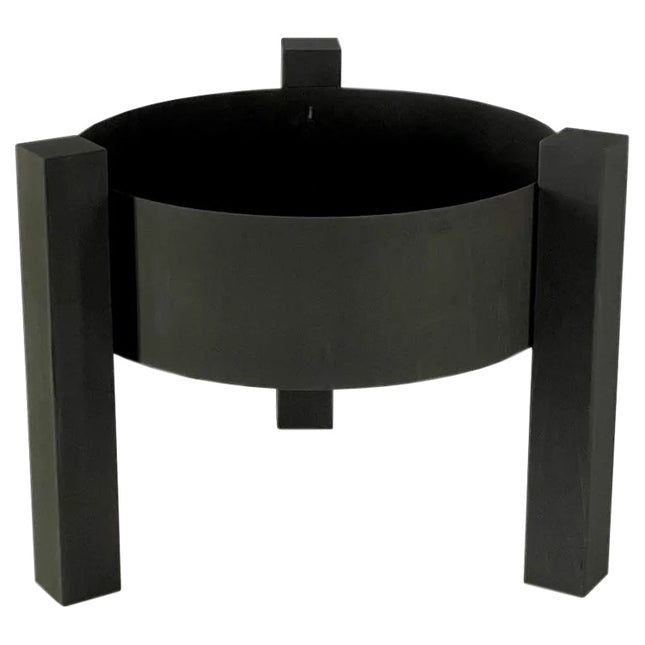 Heavy Duty Fire Pit Bowl with Modern Sturdy Steel Legs