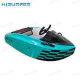 Sabo Luxury 15KW Mini Electric Jet Boat - Single Seat Water Sports Boat with Pedals