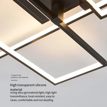 DecorBites™ LED Ceiling Chandelier Modern Home Decor Lighting Fixture Decorbites