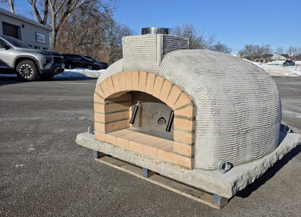 Traditional Wood Fired Brick Pizza Oven - Mediterranean Pro Naked ProForno