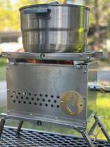 Over Under Grill Thingy: Stand and Grill In One! - Phoenix Fire Art Store