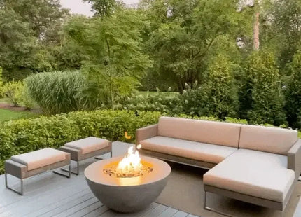 Conique | Concrete Fire Bowl - Phoenix Fire Art Store