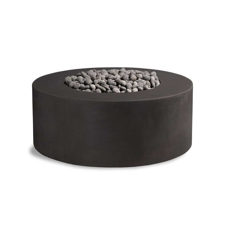 Kylindros - Cylinder Concrete Fire Pit Table - Phoenix Fire Art Store