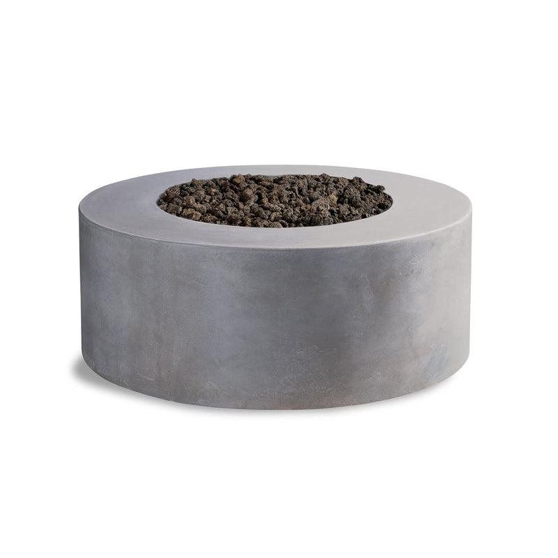 Kylindros - Cylinder Concrete Fire Pit Table - Phoenix Fire Art Store