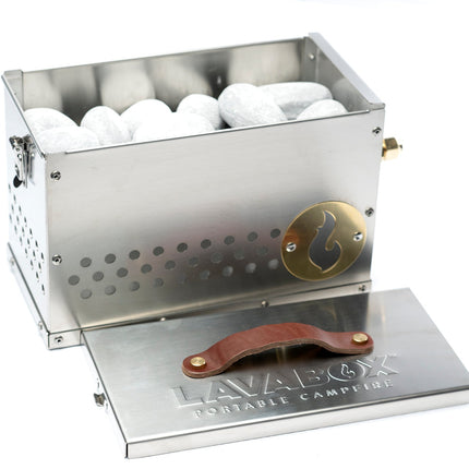 LavaBox Campfire Kitchen: Cooking and Campfire in one package LavaBox Portable Campfire
