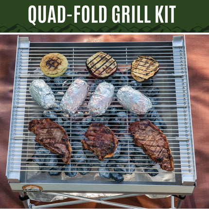 Portable Fire Pit Kit - Leave No Trace Bundle - Phoenix Fire Art Store
