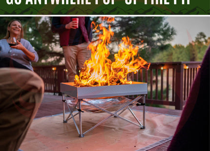 Portable Fire Pit Kit - Leave No Trace Bundle - Phoenix Fire Art Store