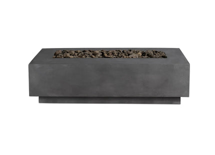 Lineal | Rectangular Concrete Fire Table - Phoenix Fire Art Store