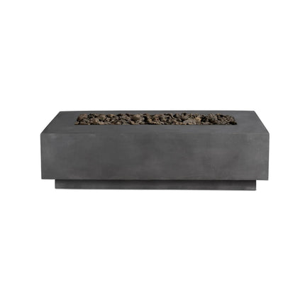 Lineal | Rectangular Concrete Fire Table - Phoenix Fire Art Store