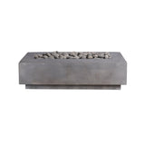 Lineal | Rectangular Concrete Fire Table - Phoenix Fire Art Store