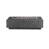 Lineal | Rectangular Concrete Fire Table - Phoenix Fire Art Store