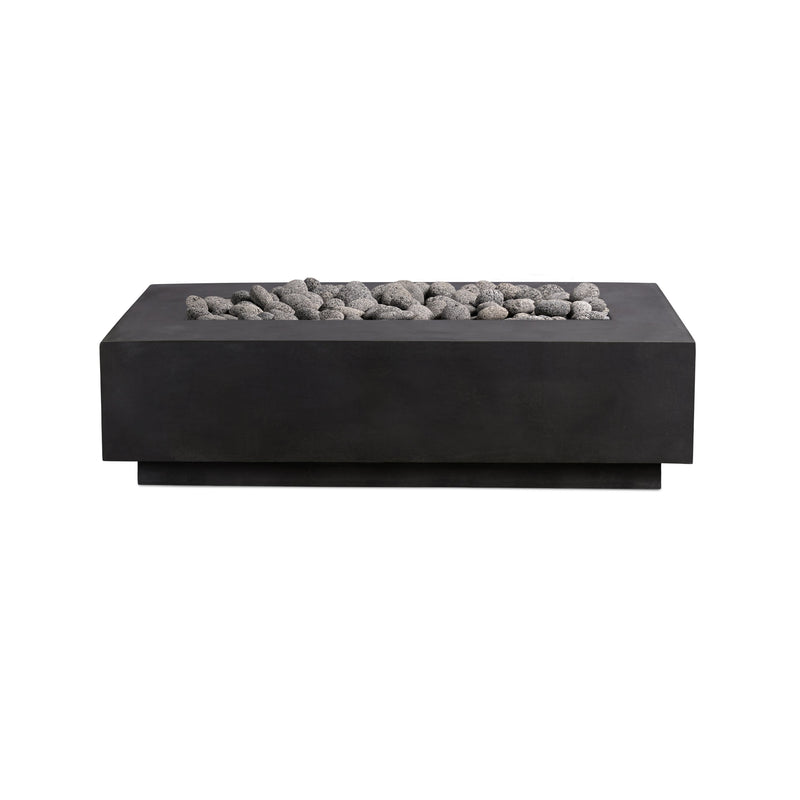 Lineal | Rectangular Concrete Fire Table - Phoenix Fire Art Store