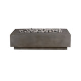 Lineal | Rectangular Concrete Fire Table - Phoenix Fire Art Store