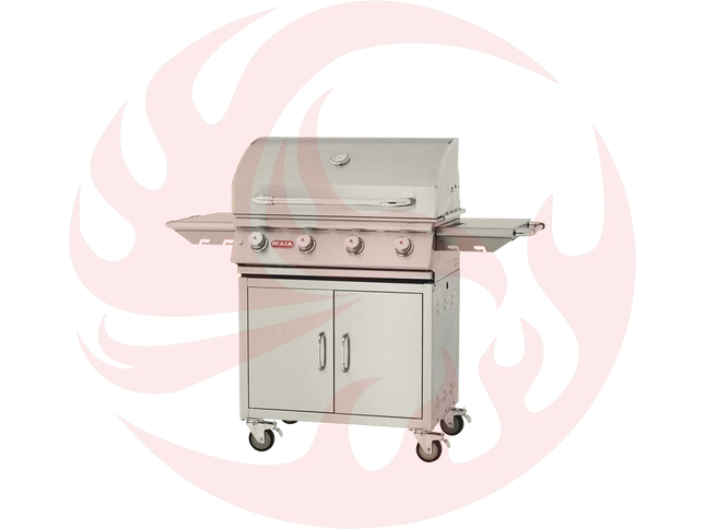 Bull Lonestar Select 30-Inch 4-Burner Freestanding Gas Grill - Phoenix Fire Art Store
