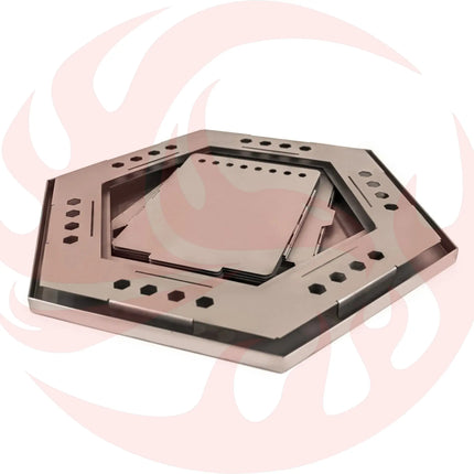 MEGAHEX Smokeless Fire Pit - Phoenix Fire Art Store