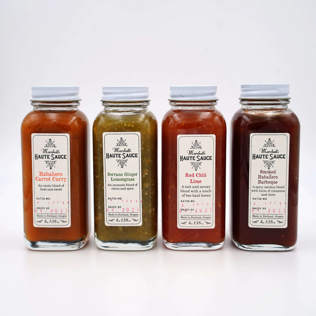 A Haute Sauce Gift Set- Marshall's Haute Sauce- Cooking Gifts For Men and Women
