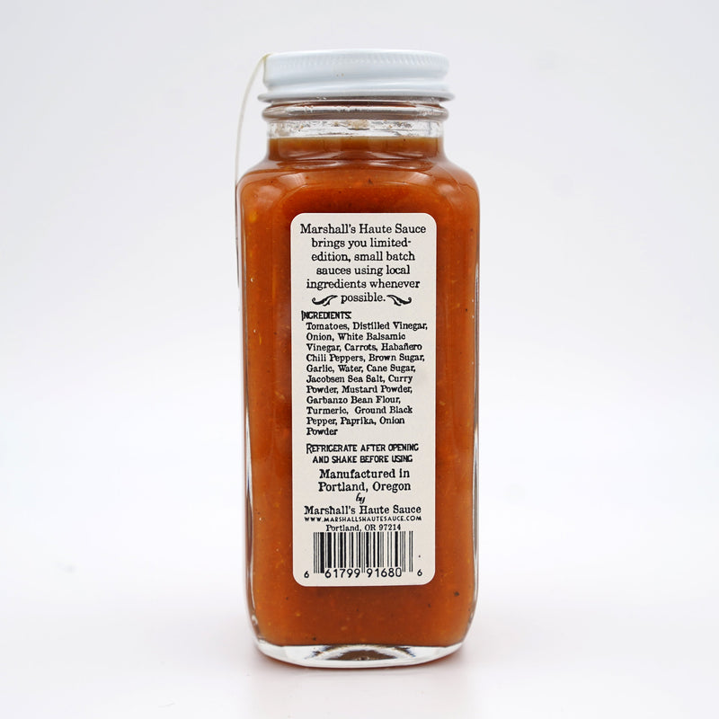 Habanero Carrot Curry- Habanero Hot Sauce