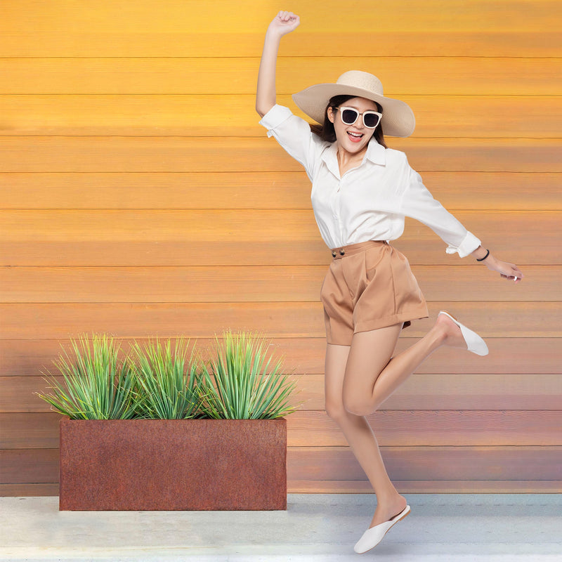 Corten Steel Box Planters - Rust Never Looked So Good! FREE SHIPPING