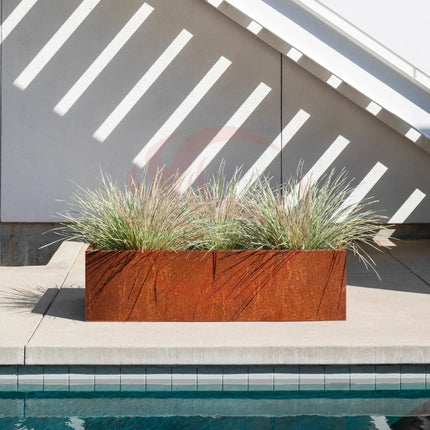Corten Steel Box Planters - FREE SHIPPING! MK Design Elements