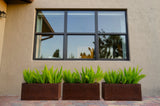 Corten Steel Box Planters - Rust Never Looked So Good! FREE SHIPPING