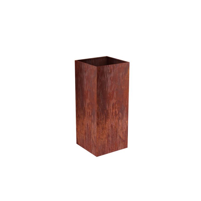 Corten Steel Column Planters - FREE SHIPPING!