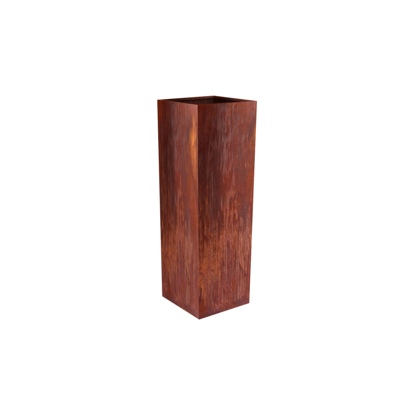 Corten Steel Column Planters - FREE SHIPPING!