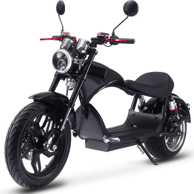 60V 2.5 kW Lithium Chopper Cruiser Bike