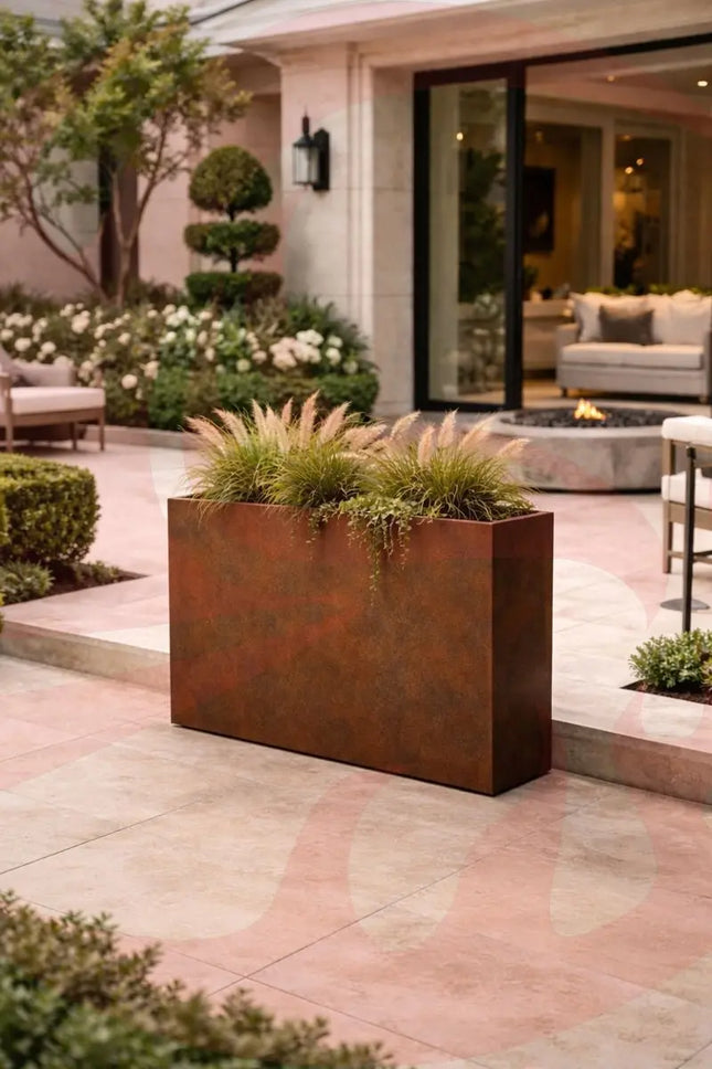 Corten Steel Edge Planters - FREE SHIPPING! MK Design Elements