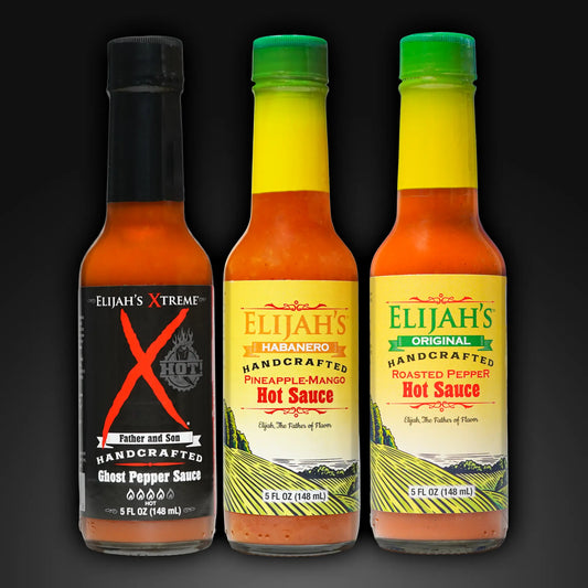 Mild & Hot Trio Hot Sauce Set - Phoenix Fire Art Store