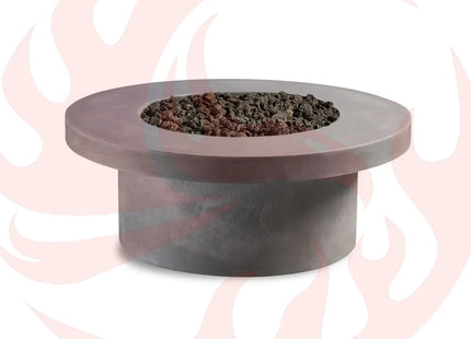Mirasol - Circular Concrete Fire Pit Table - Phoenix Fire Art Store