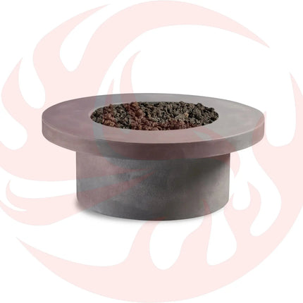 Mirasol - Circular Concrete Fire Pit Table - Phoenix Fire Art Store