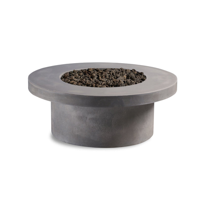 Mirasol - Circular Concrete Fire Pit Table - Phoenix Fire Art Store