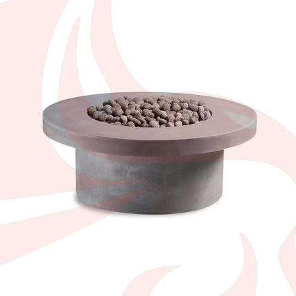 Mirasol - Circular Concrete Fire Pit Table - Phoenix Fire Art Store