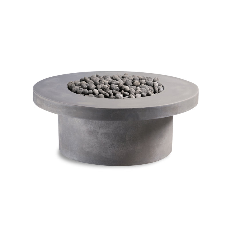 Mirasol - Circular Concrete Fire Pit Table - Phoenix Fire Art Store