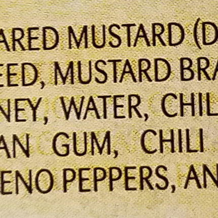 JR's Main Event Mustard