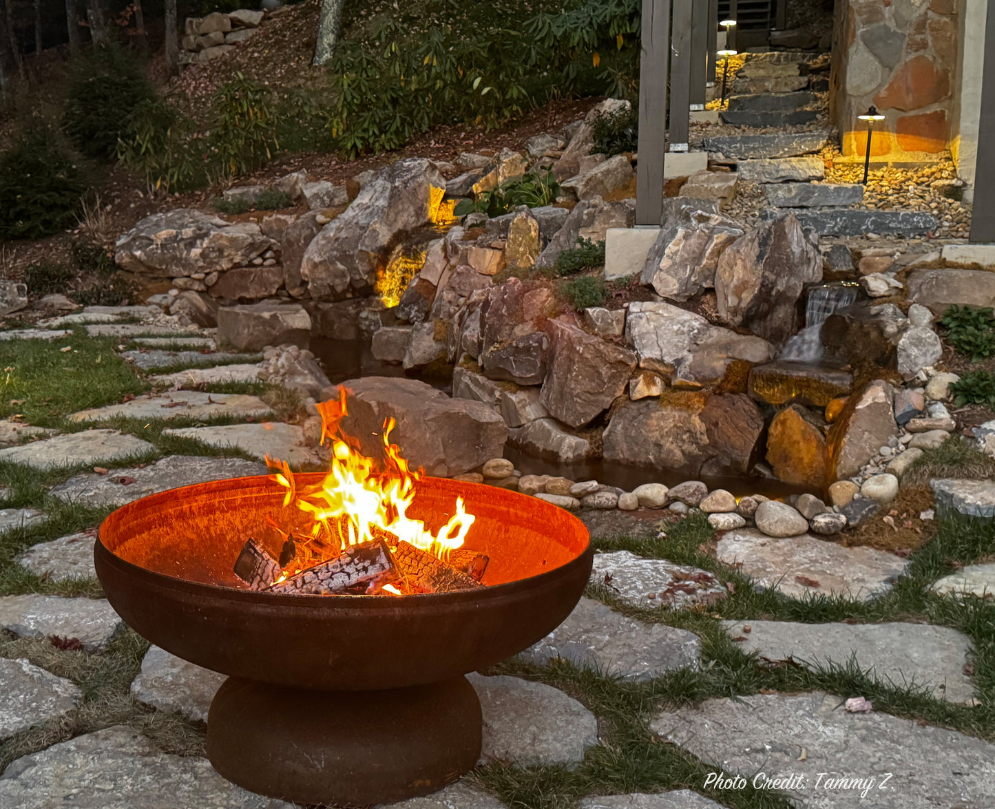 Patriot Fire Pit (Made in USA) - Phoenix Fire Art Store