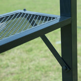 8-Ft x 5-Ft Steel Frame Grill Gazebo with Vent Top Canopy - Your Grill's Personal Bodyguard