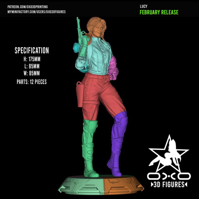 Fallout Lucy Collectible - 1:10 Scale Adult Figure - Phoenix Fire Art Store