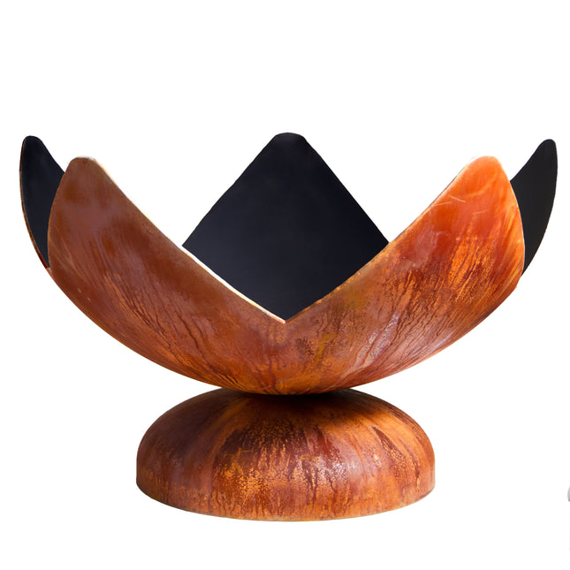 "Fire Flower" Fire Bowl (Made In USA) - Phoenix Fire Art Store