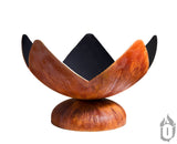 "Fire Flower" Fire Bowl (Made In USA) - Phoenix Fire Art Store